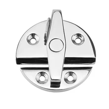 

Marine Grade Stainless Steel 316 Boat Door Cabinet Hatch Round Turn Button Twist Catch Latch Marine Hardware Accessories