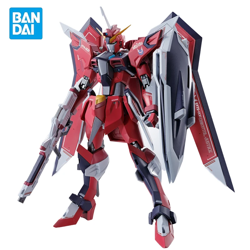 

In Stock Genuine Original BANDAI STTS-808 Immortal Justice Gundam Action Anime Figure Collectible Model Dolls Statuette Ornament