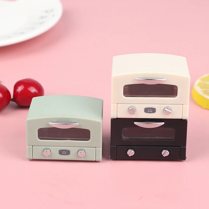 

1Pcs Simulation Mini Oven 1：12 Dolls Houses Miniature Furniture Decor Accessories Kitchen Toys Pretend Play