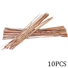 

Phosphorus Copper Electrode Welding Rod Low-melting Electrode Flat Electrode Without Flux 1.3*3.3*400mm For Welding Copper Pipes