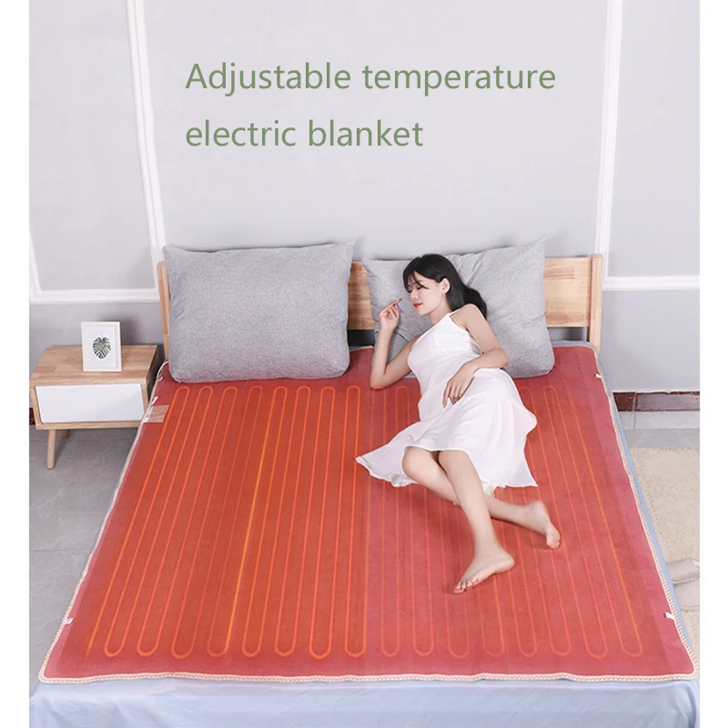 Water Heating Electric Blanket 220V Bed Heating Warmer Soft