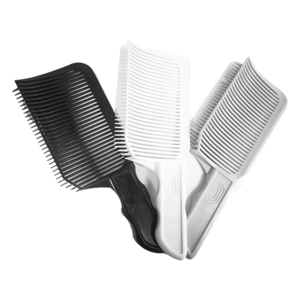 Barber Fade Combs Hair Cutting Positioning Comb Clipper Men Flat Top Hair Comb Novice Barber Pet Styling Tool Dog Brush