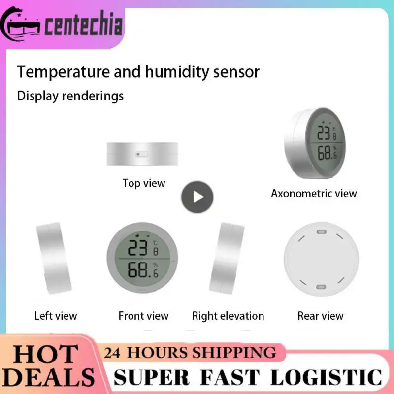 

Tuya Smart WIFI/ Temperature Humidity Sensor Hygrometer With Thermometer Digital Monitor Smart Home With 1M External Cable