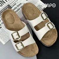 Sandales de plage pour femmes et hommes, pantoufles d'extérieur de styliste, chaussures confortables à enfiler, adaptées à l'extérieur, été, 2024 5