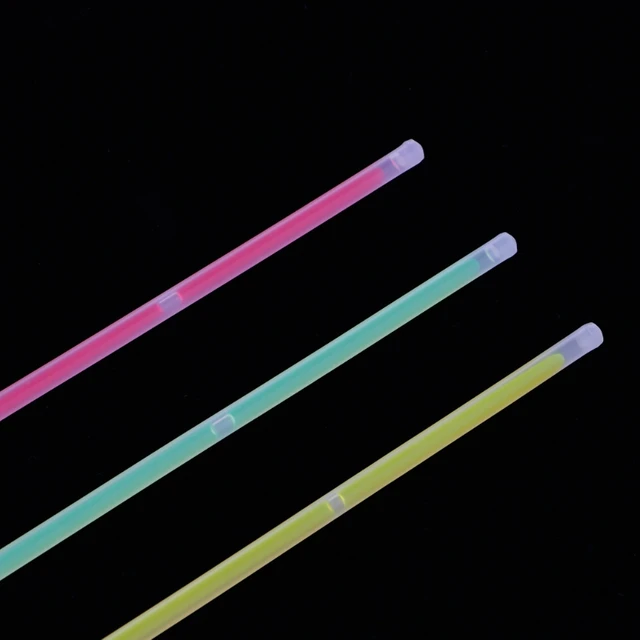 Y4UD Multi Color Fluorescence Light Glow Sticks Bracelets Neon Necklaces Rally Raves 1