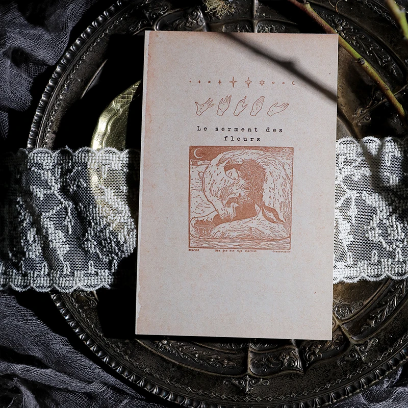 Description Picture 5 of itemRetro European Lady Swan Bird Wooden Rubber Stamp Set DIY Scrapbooking Photo Album Card Making Wood Seal