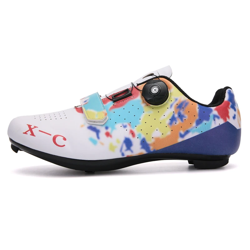 outdoor sports cycling lock shoes cycling shoes men and women casual road bike mountain dual-use