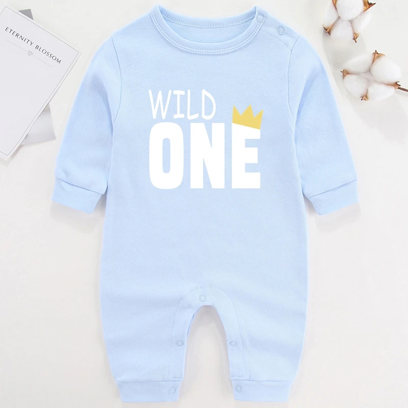 It's My Half Birthday Girls Outfits Long Sleeve Newborn Baby Boy Winter Clothes Cotton Infant One Piece Baby Romper Autumn Warm Baby Bodysuits 