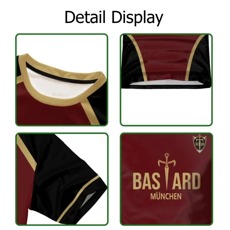 Blue Lock Bastard München Jersey Set | Anime Jersey & Shorts for