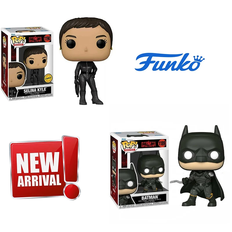 Funko Batman Selina Kyle 1190 # Batman 1189 # Vinyl Dolls Action Figure Collection Pop Model Toys Regalo Di Compleanno Di Natale