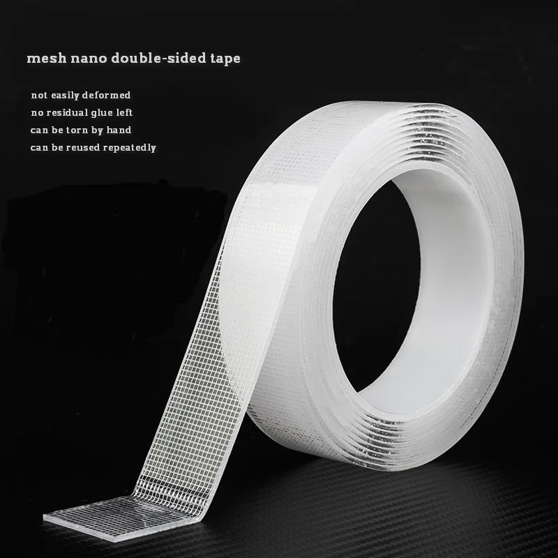 Mesh Nano Double-sided Tape Waterproof wall stickers useful thing for home Transparent Reusable tapes Strong viscosity adhesivos double sided adhesive tape double sided tape