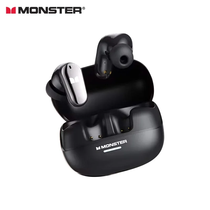 ตัวเลือกสินค้า หูฟังเกมมิ่งไร้สาย Monster Bluetooth 5.4 แบตเตอรี่ยาวนาน เสียง HIFI