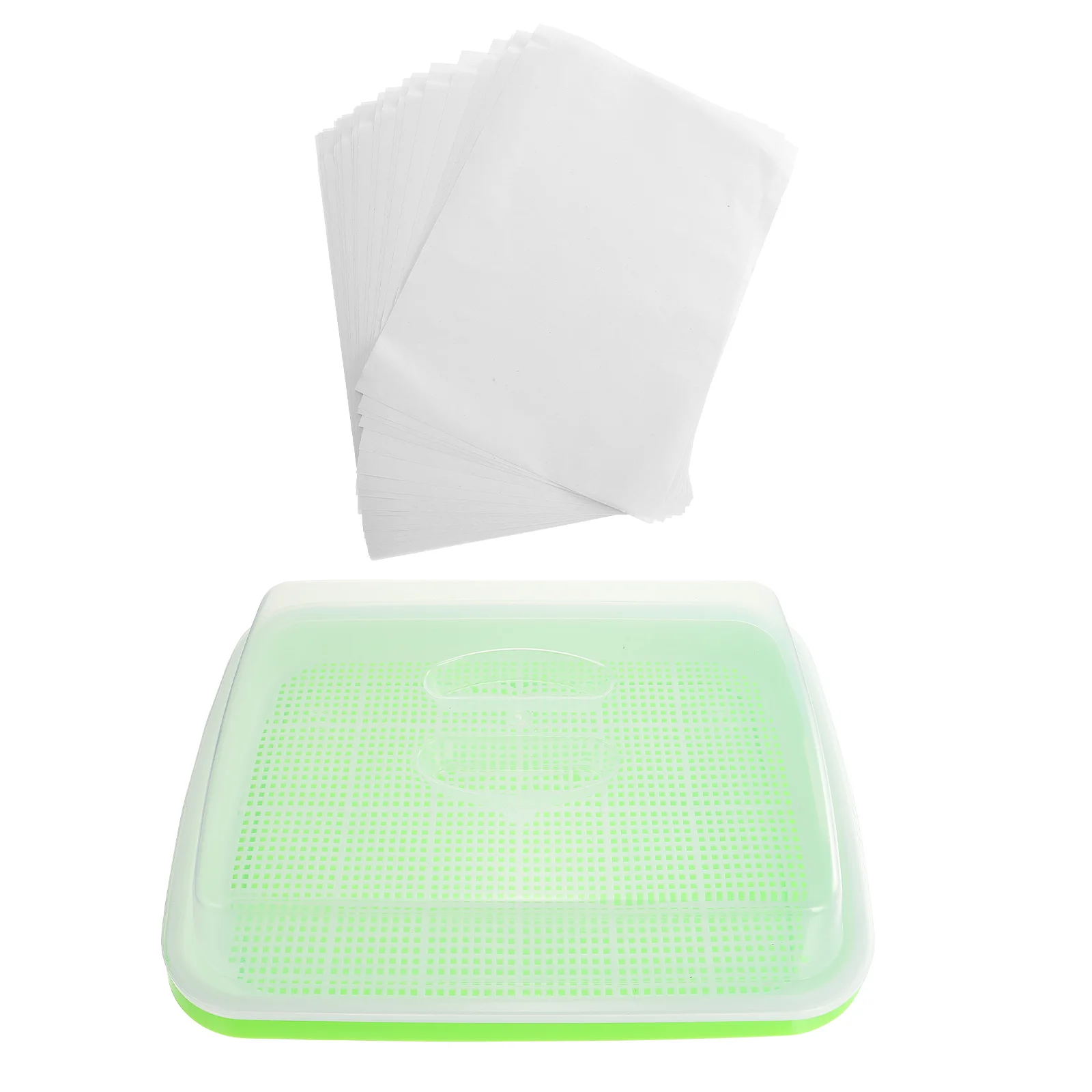 

Sprouts Seedling Tray Kit Garden Sprouter Plastic Germination Seedlings Starter