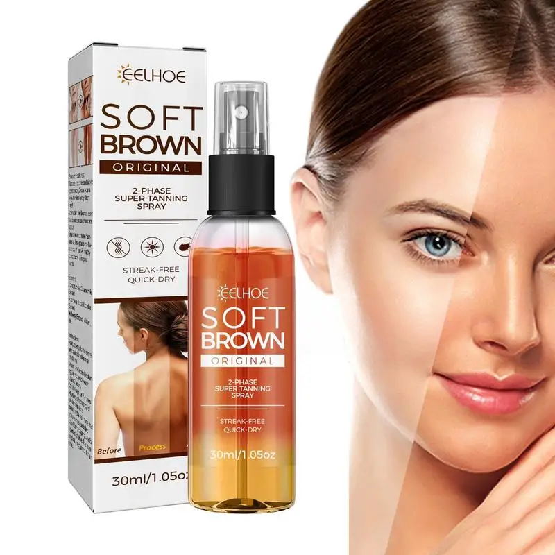 Natural Self Tanning Spray Tan Accelerator Quick Dry Self Spray Tan Oil