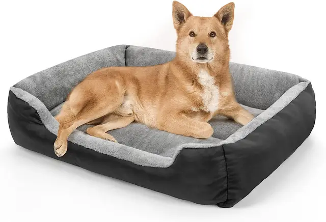 ATUBAN Dog Beds for Large Dogs, Washable Pet Bed Mattress Comfortable, Warming Rectangle Bed for Medium and Large Dogs, Cat Pets 1 Washable Pet Mattress