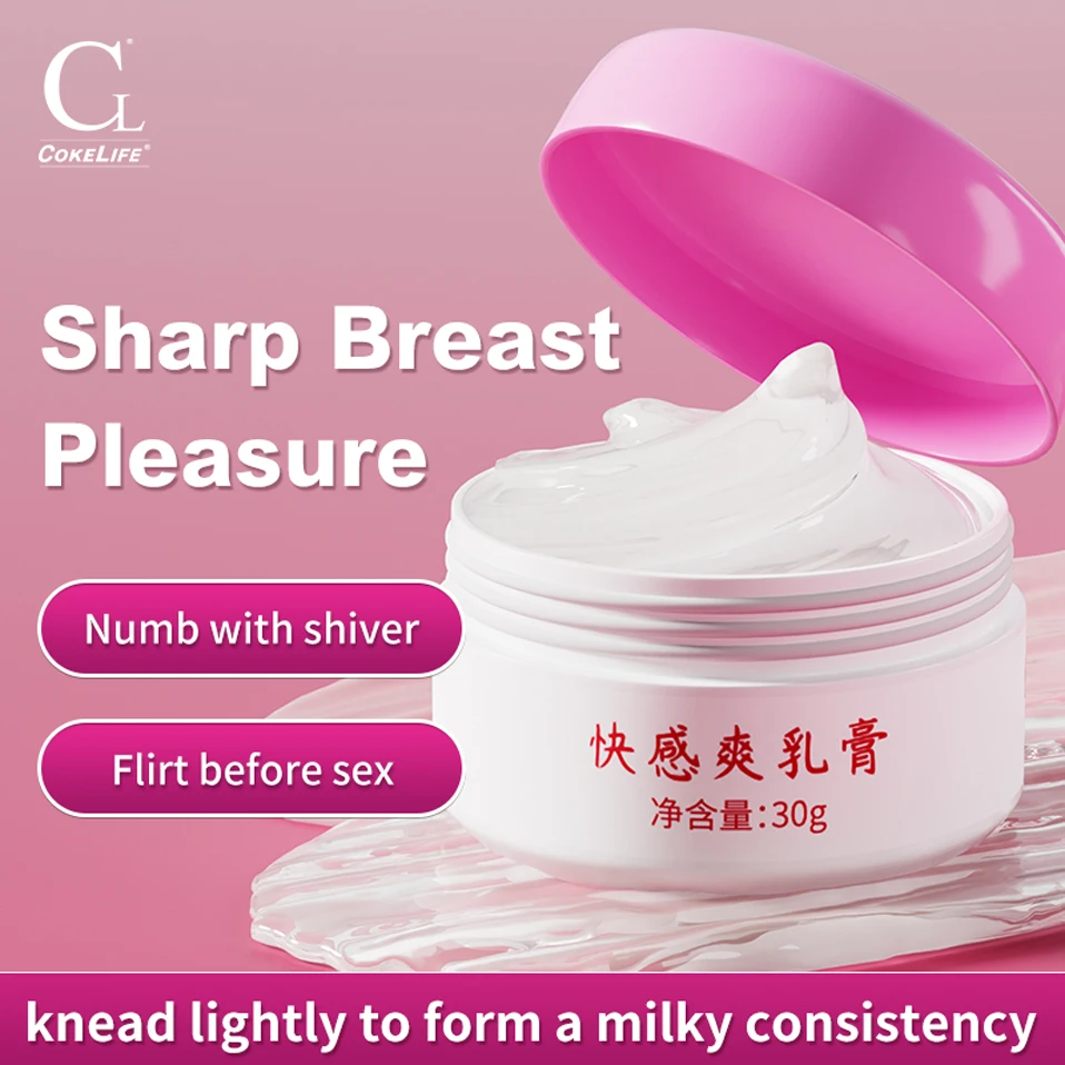 Breast Pleasure Massage Cream Nipple Stimulation Penetration Sensory Adult Lubricant for Enhanced Sensation Erotic Products Sex