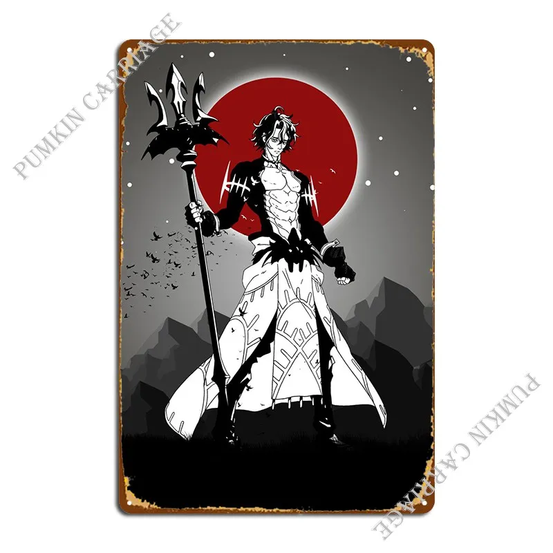 Record Of Ragnarok Metal Sign Garage Wall Decor Cinema Vintage Tin Sign Poster