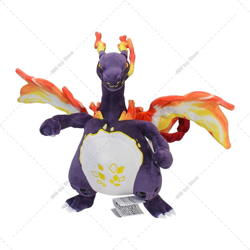 Brinquedos de pelúcia charizard brilhante para crianças, mega evolução X e Y,  animais de pelúcia, presente infantil, 10 estilos - AliExpress