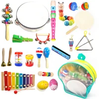 New Baby Percussion Instrument Education Creative Development Wooden Music Hand Kids Learning Montessori Toys Gift New 1