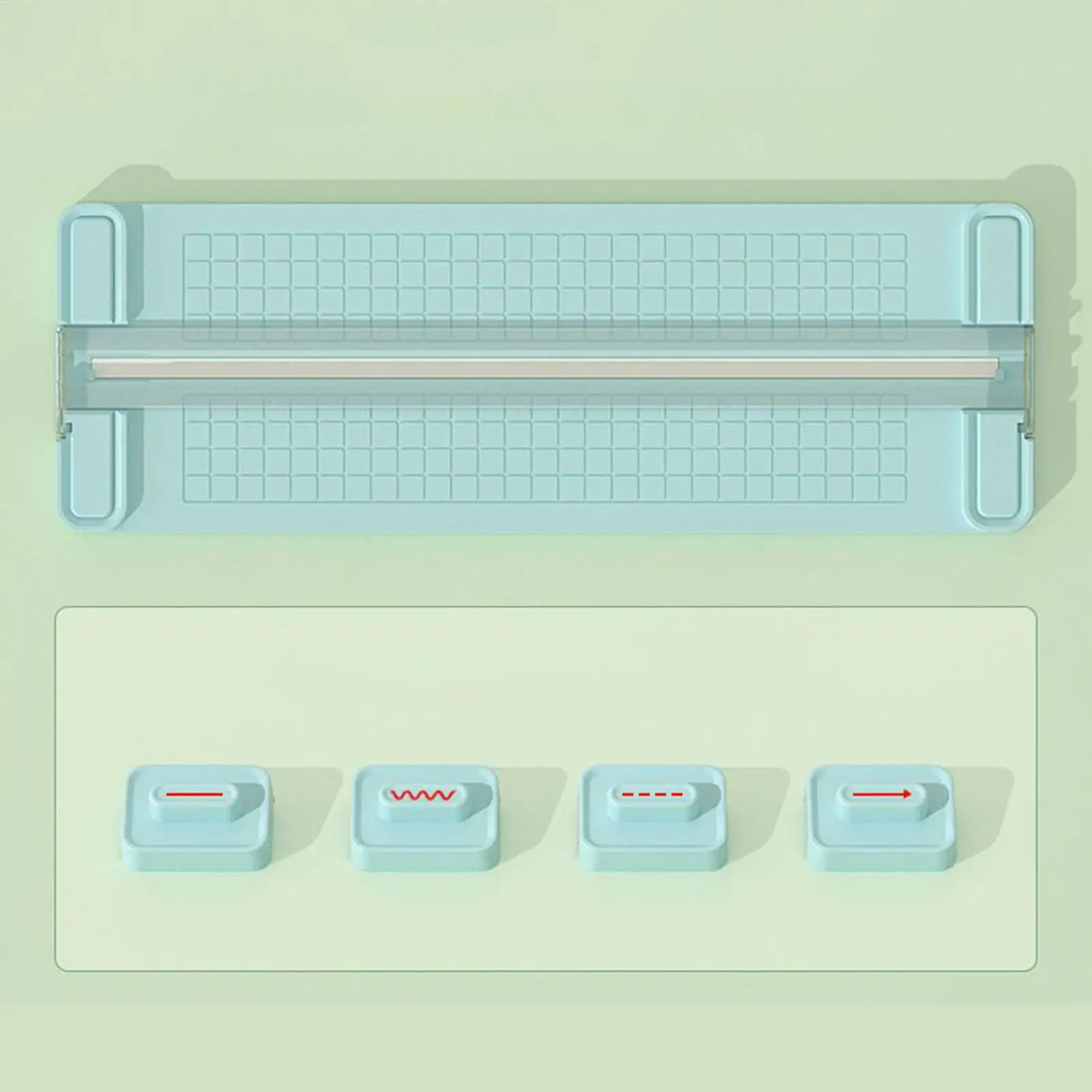 Photo Cutter Slider Precision Bidirectional Paper Trimmer Ergonomic Portable Slicer Photo Cutting Tool For Offices Classrooms