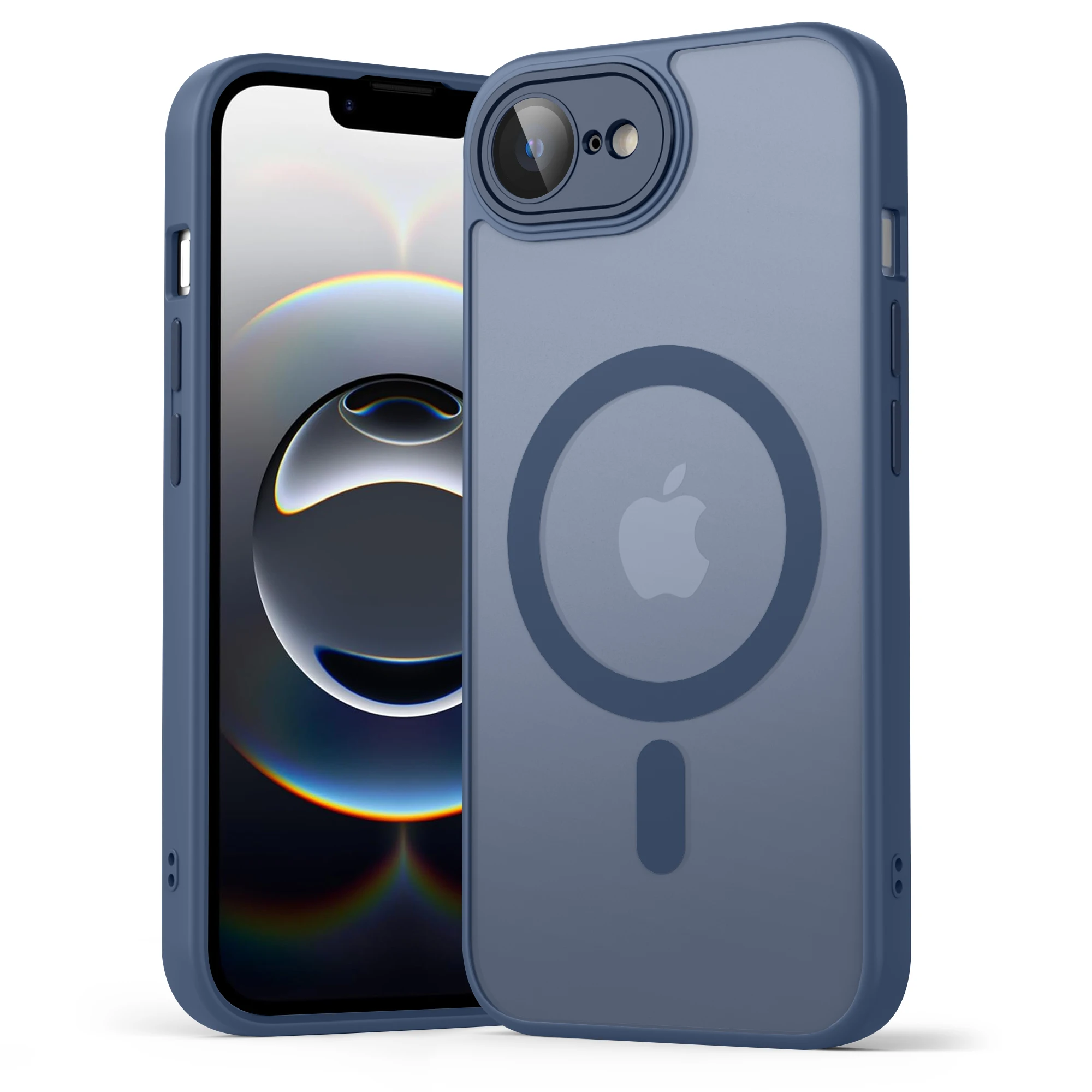 ตัวเลือกสินค้า เคสแม่เหล็กด้านหรูหรา ป้องกันกระแทก ชาร์จไร้สาย iPhone 16e/17e