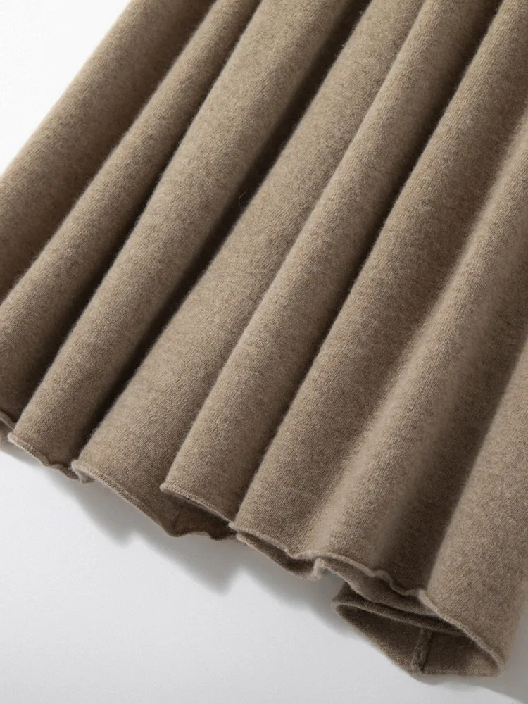 Cashmere Skirt Natural Fiber