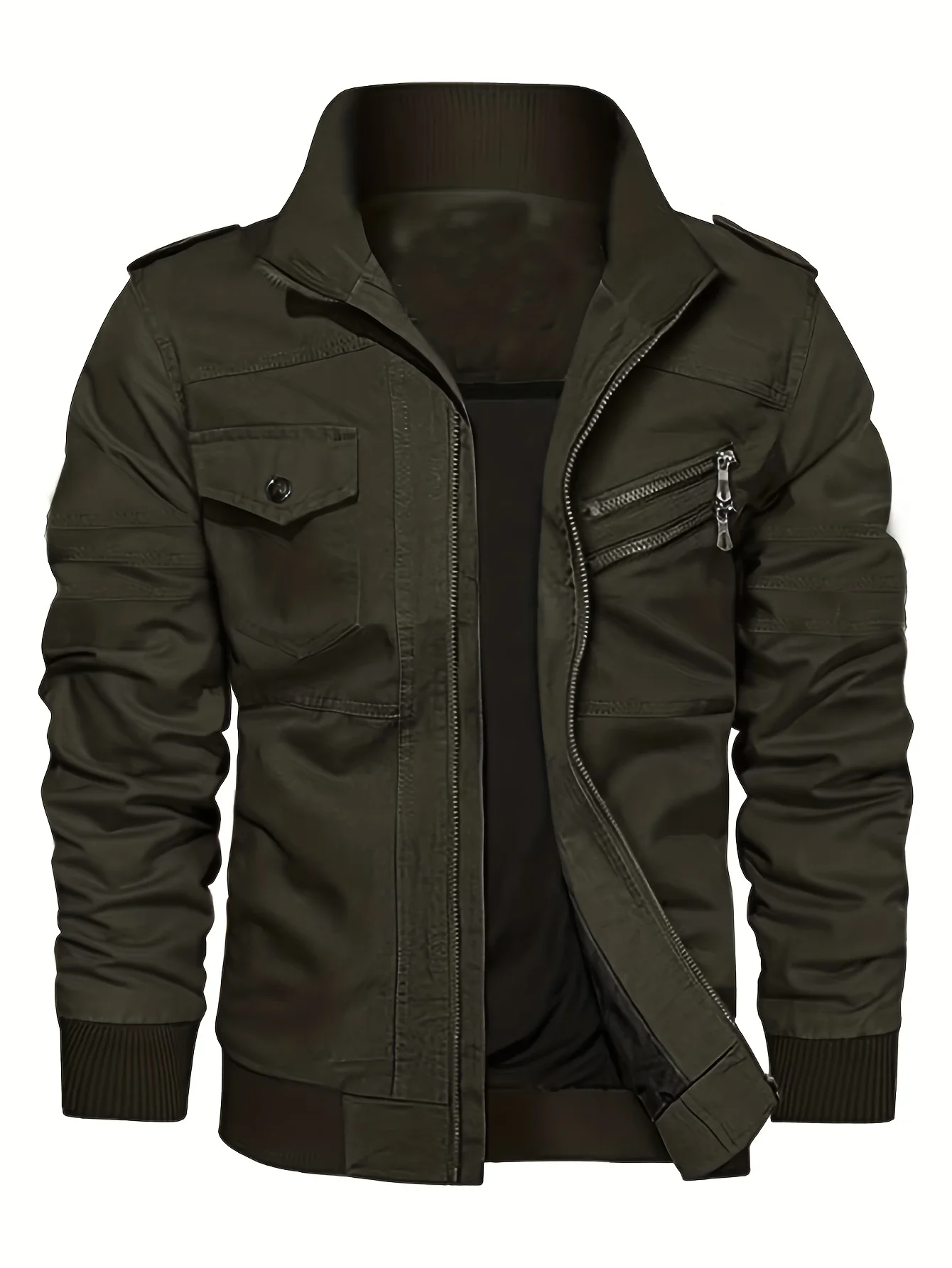 Brand Man Jacket Streetwear Motorcycle Jacket Man Autumn Mountaineering Windbreaker Camping Retro Outdoor