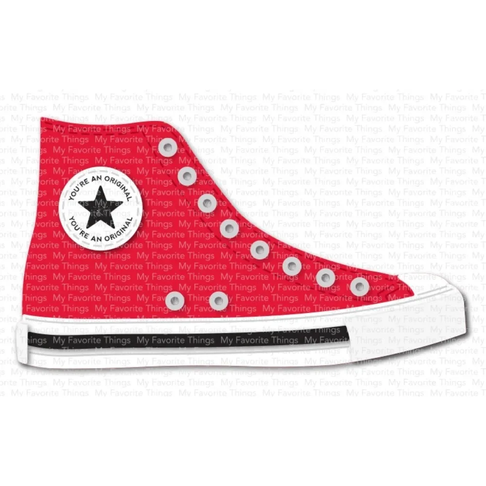 Lld All-Star High Top Die-Namics Scrapbooking Per Realizzare Cornici Per Incisione Su Carta Set Artigianale Di Carte