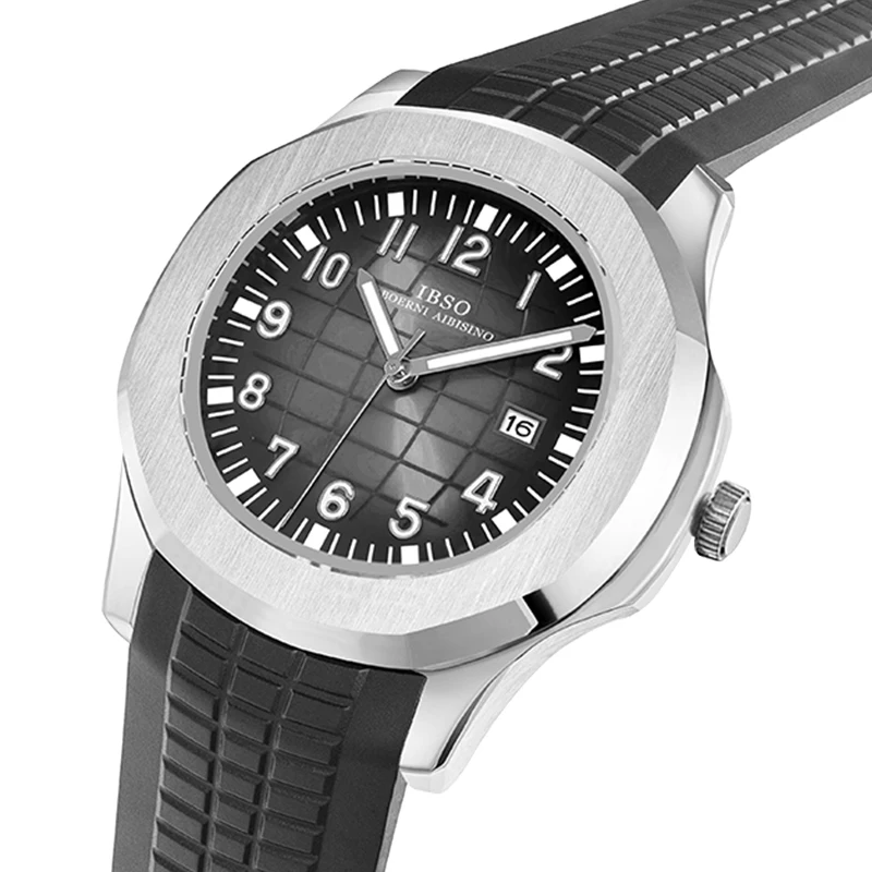 

Original Luxury Men Watches Waterproof Silicone Strap Business Quartz Hand Clock Fashion Vintage Style Male Classic Wristwatches