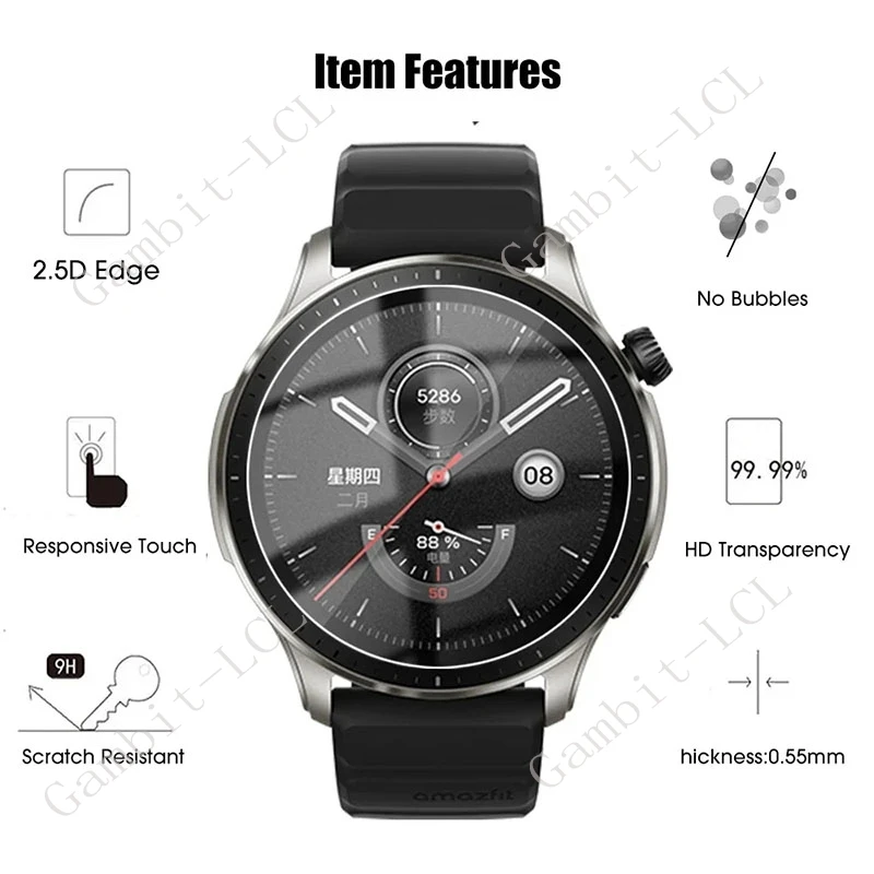 Premium 3-Pack Ultra-Durable HD Tempered Glass Screen Protector