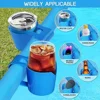 1PC Swimming Pool Cup Holder No Punch Beer & Drink Holder Outdoor Water Sports Mobile Phone Organiser Pool Accessories 4