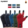YKYWBIKE Cycling Gloves Full Finger Waterproof Autumn Winter Warm Touchscreen AntiSlip Skiing Army Cycling Snowboard Gloves 1