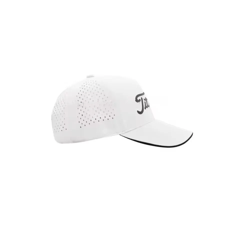 قبعة جولف سوداء قابلة للتعديل، قبعة بيسبول بيضاء واقية من الشمس قابلة للتنفس للرجال والنساء