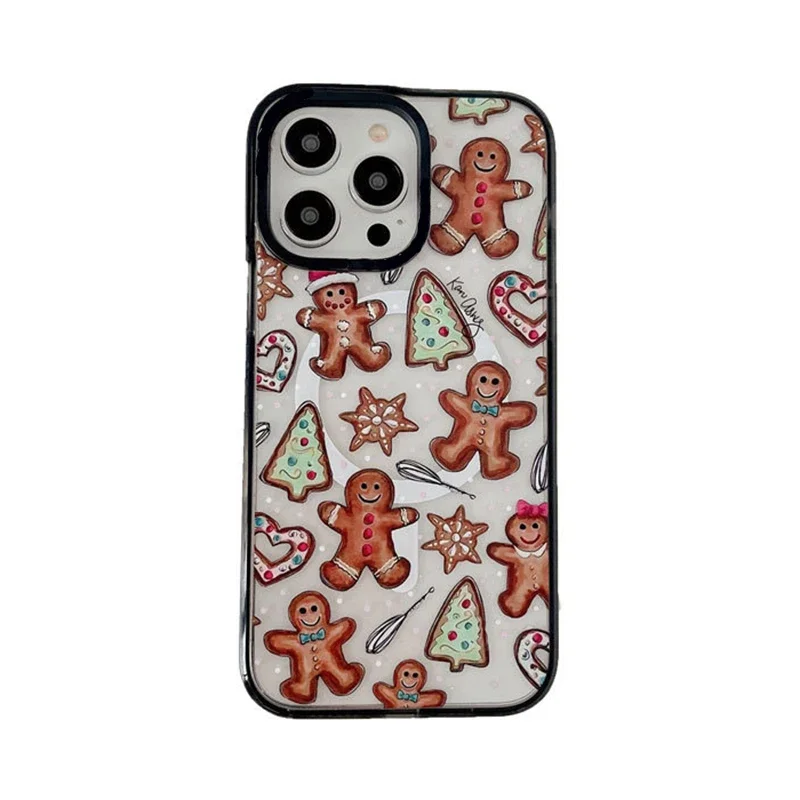 

MagSafe Acrylic Christmas Trees Phone Case Cover for IPhone 11 12 13 14 15 Pro Max Case for IPhone 14 Pro Max