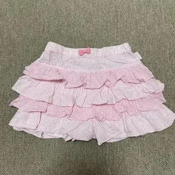 Y2K Short Skirts Women Hip Hop Punk Skull Printed Bow Skirts Streetwear Graphic EMO Girl Summer Gothic Vintage Retro Sexy Skirts 1