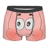 SpongeBobed  Pie Big Star Boxers Fun Underwear Boxer Underpants Gag Gift For Men 1