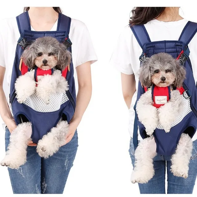 Pet Dog Backpack Cat Carrier Travel Carrier Front Chest Large Portable Bags for Pet Outdoor Transportion Pet Bag Backpack Supply 6