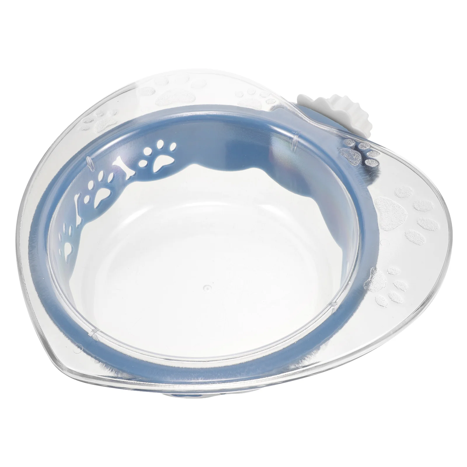 

Pet Bowl Cat Feeder Dog Kennel Bowls Crates Plastic Water Small Puppies Food Container