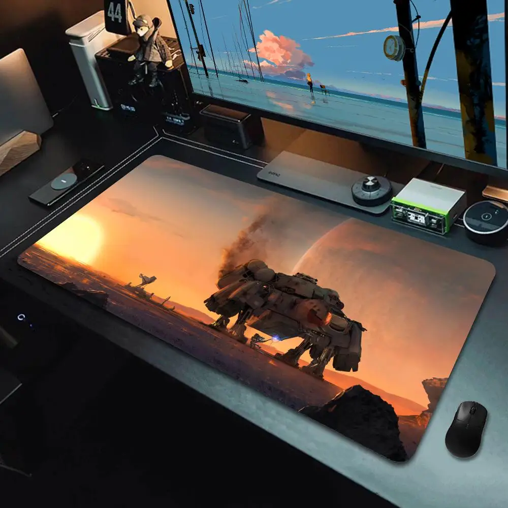 Open World Game S-Starfieldes  Mouse Pad High-End E-Sports Mouse Pad Game Swordsmith Zero-Smooth Fps Special Rubber Mouse Pad