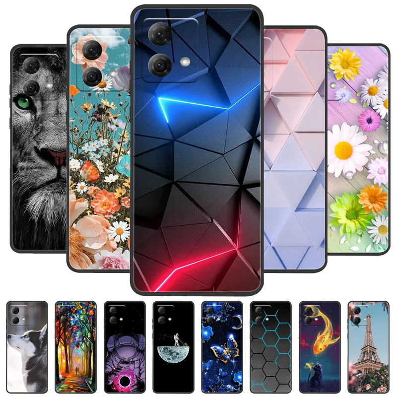 Per Motorola Moto G84 Custodia G 84 5G Luxury Wolf Phone Cover Posteriore In Silicone Per Moto G84 Custodie Motog84 Full Protective Shell Capas
