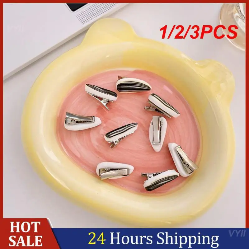 

1/2/3 шт. зажим для челки, уменьшение возраста, милый пластиковый/полимерный материал, фотоаксессуары, простой стиль Ins