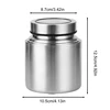 304 Stainless Steel Sealed Jar Container Kitchen Snacks Storage Solution 2