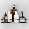 Aluminum Alloy Bathroom Shelves No-drill Corner Shelf Shower Storage Rack Holder Toilet Makeup Organizer for Shampoo Wall Supply 5