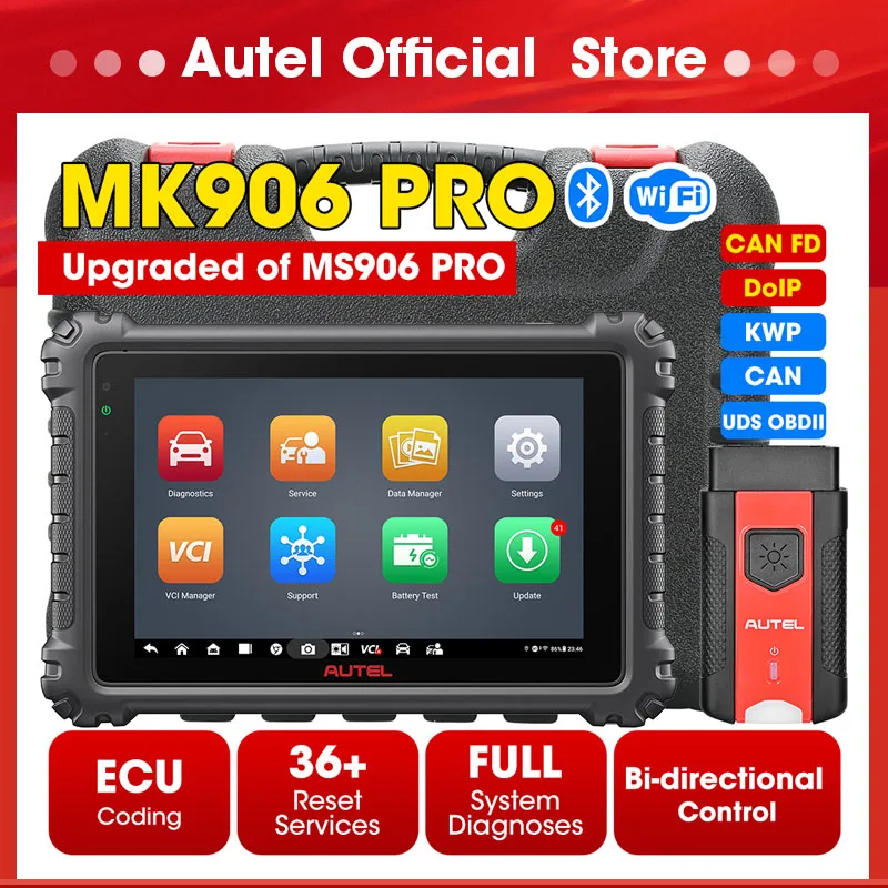 Brotect Pellicola Protettiva Vetro Ibrido Per Autel MaxiCom MK906Pro-TS - AirGlass, Durezza 9H, Antimpronta, Made In Germany - 4