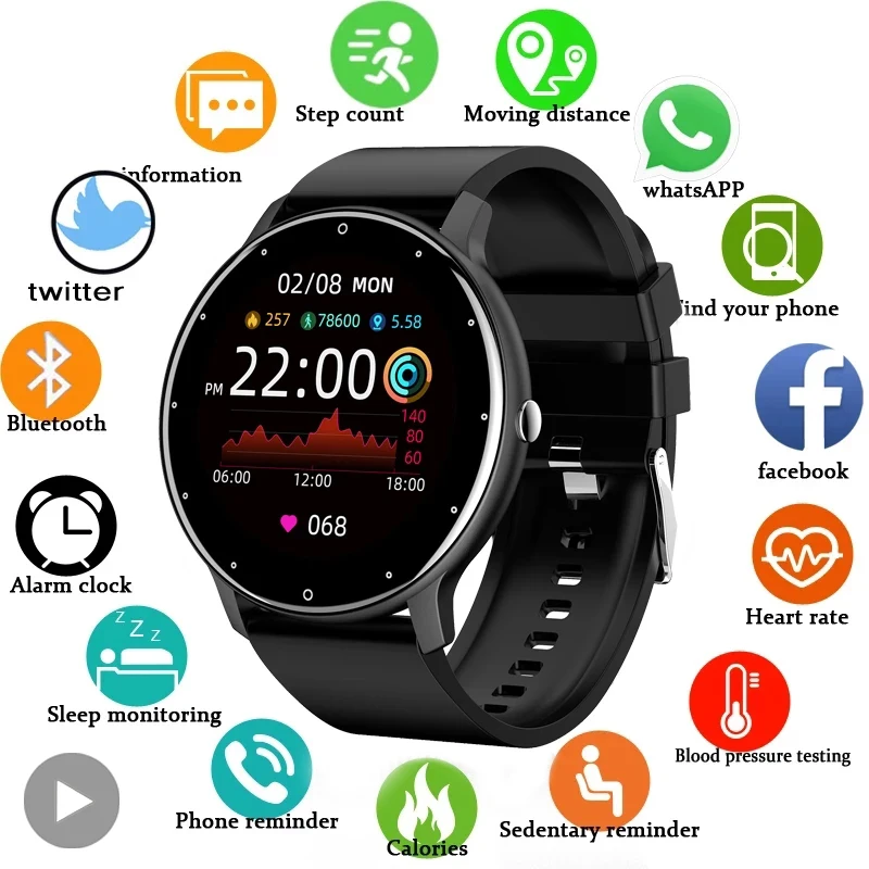 Smartwatch Compatible Iphone - Electrónica - AliExpress