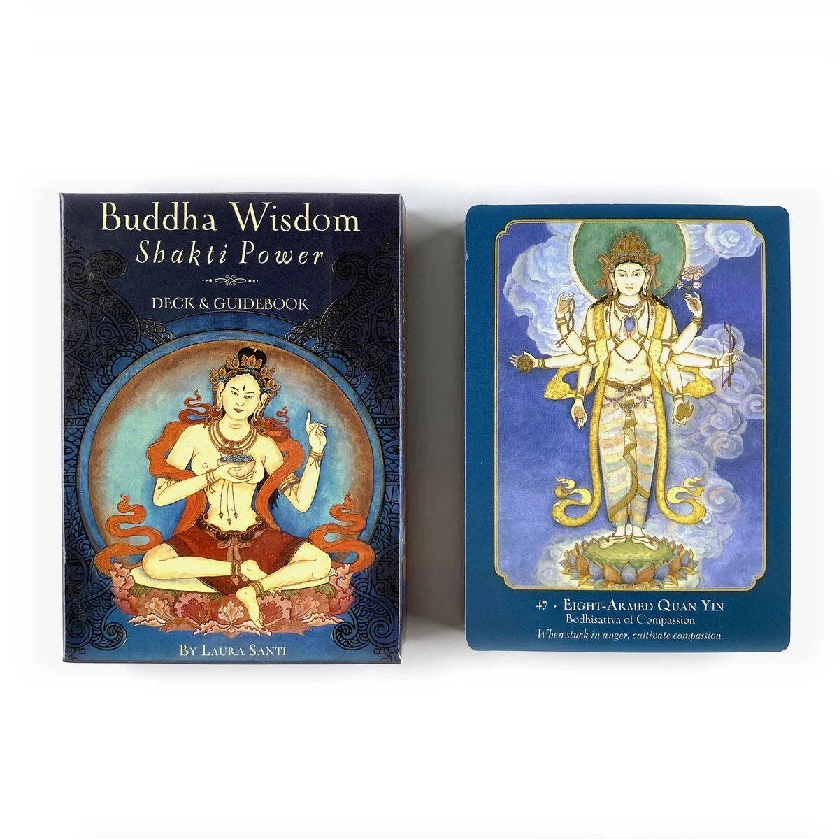 

Tarot Buddha Wisdom Oracle Cards Tarot Cards English Cards for Divination Fate Beginners Tarot Deck Board Game for Adult