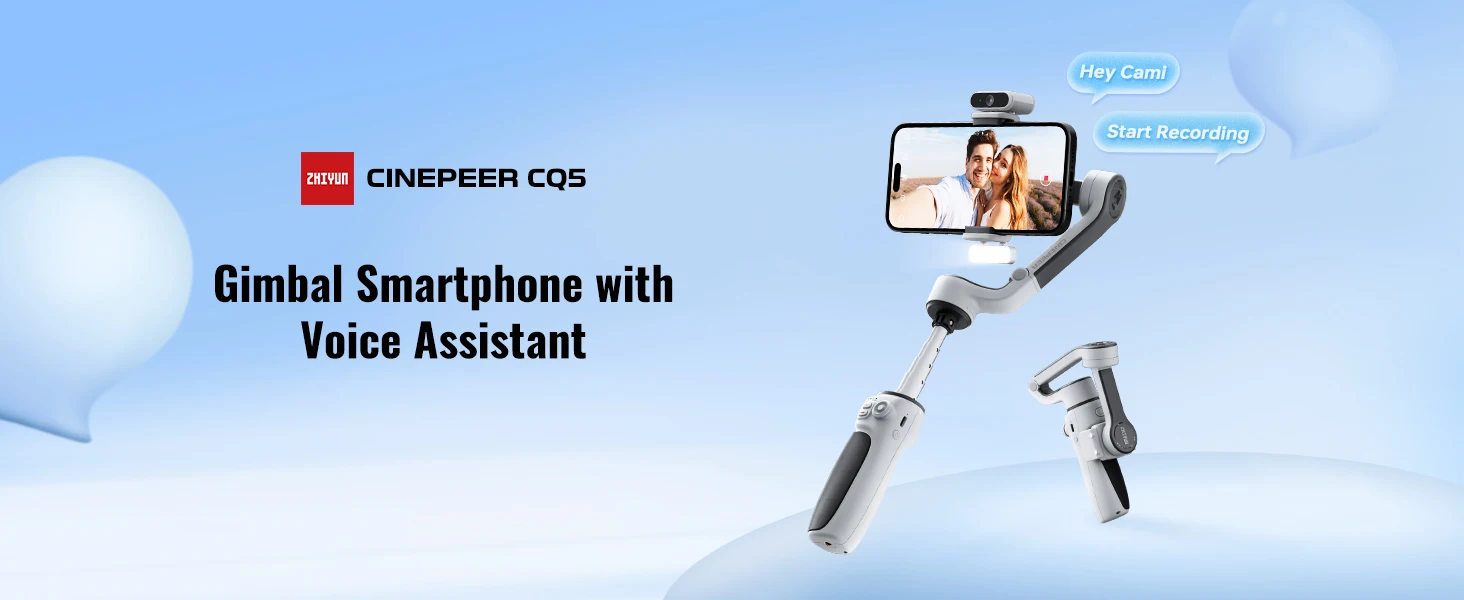 Zhiyun Cinepeer CQ5 Voice Control Gimbal description image 3