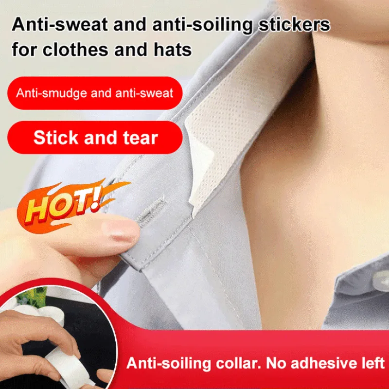 

Disposable Collar and Sleeve Patches for Sweat and Dirt