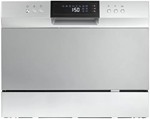 

DDW631SDB Countertop Dishwasher with 6 place Settings and Silverware Basket, LED Display, Energy Star