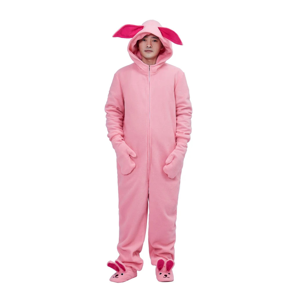 Costume Pink Bunny Christmas Agent A Christmas Story Bunny Union